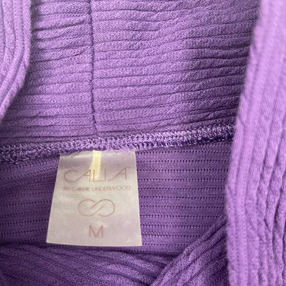 Calia by Carrie Underwood midnight eggplant mock neck
pullover (purple) Medium - Picture 2 of 4